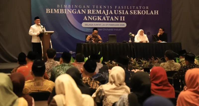 Bimtek Fasilitator Bimbingan Remaja Usia Sekolah (BRUS). (Foto: Kemenag)