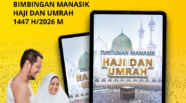 Kementerian Haji dan Umrah (Kemenhaj) resmi merilis Buku Paket Bimbingan Manasik Haji dan Umrah Tahun 1447 H/2026 M. (Foto: Kemenhaj)