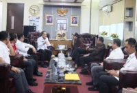 Bupati Dharmasraya Annisa Suci Ramadhani melakukan audiensi dengan Direktorat BUMD, BLUD, dan BMD Ditjen Bina Keuangan Daerah Kemendagri, di Jakarta, Kamis (5/2/2026). (Foto: Pemkab Dharmasraya)