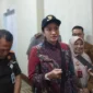 Bupati Dharmasraya, Annisa Suci Ramadhani didampingi didampingi jajaran Forkopimda memberikan keterangan pers, Selasa (10/2/2026). (Foto: Pemkab Dharmasraya)