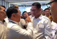 Bupati Padang Pariaman John Kenedy Azis bersama Menteri Pertanian Amran Sulaiman. (Foto: Diskominfo Padang Pariaman)