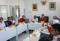 BPS Kota Padang Panjang menggelar FGD Sosialisasi Sensus Ekonomi 2026 rekonsiliasi data daerah, serta reviu Standar Pelayanan PST, Rabu (4/2/2026). (Foto: Kominfo Padang Panjang)