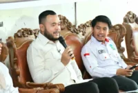 Wali Kota Padang, Fadly Amran menjadi narasumber dalam Stadium General DPMK-TFI 2026, yang digelar PW KAMMI Sumbar di Aula Tahura Bung Hatta, Rabu (4/2/2026). (Foto: Prokopim Padang)