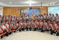 Para Finalis Duta Genre 2026 Kota Padang mendapatkan pembekalan kesehatan reproduksi remaja di Gedung Latbang BKKBN Sumbar, Minggu (1/2/2026). (Foto: Diskominfo Padang)