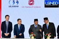 Acara US-Indonesia Business Summit 2026 (Forum Bisnis RI-AS 2026) di Washington D.C, Rabu (18/2). (Foto: Kemenko Perekonomian)