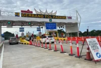 PT Hutama Karya (Persero) mencatat 672.967 kendaraan melintasi ruas-ruas Jalan Tol Trans Sumatera (JTTS) selama libur panjang 13–17 Februari 2026. (Foto: PT Hutama Karya) 