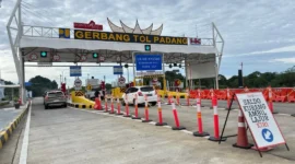 PT Hutama Karya (Persero) mencatat 672.967 kendaraan melintasi ruas-ruas Jalan Tol Trans Sumatera (JTTS) selama libur panjang 13–17 Februari 2026. (Foto: PT Hutama Karya) 