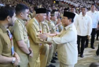 Gubernur Sumbar, Mahyeldi Ansharullah saat menghadiri Rakornas Pemerintah Pusat dan Daerah Tahun 2026 di SICC, Kabupaten Bogor, Jabar, Senin (2/2/2026). (Foto: ADPSB)