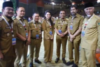 Gubernur Sumbar, Mahyeldi Ansharullah saat menghadiri Rakornas Pemerintah Pusat dan Daerah 2026 di Sentul International Convention Center (SICC), Bogor, Senin (2/2/2026). (Foto: ADPSB)