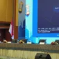 Anggota Tim Hisab Rukyat Kemenag, Cecep Nurwendaya, memaparkan secara komprehensif data astronomis posisi hilal pada 29 Sya’ban 1447 H. (Foto: Firmandan Wijaya/Kemenag)