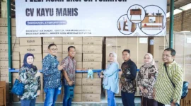 CV Kayu Manis asal Bantul mengekspor enam kontainer produk ke empat negara. (Foto: Kemenperin)