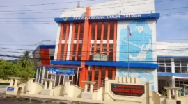 Kantor Dinas Perpustakaan dan Kearsipan Pessel terlihat berdiri megah. (Foto: Dok. Niks)