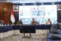 Menteri Perdagangan Budi Santoso dalam media briefing “Capaian Kinerja 2025 dan Program Kerja 2026” di Jakarta, Jumat (6/2/2026). (Foto: Kemendag)
