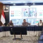 Menteri Perdagangan Budi Santoso dalam media briefing “Capaian Kinerja 2025 dan Program Kerja 2026” di Jakarta, Jumat (6/2/2026). (Foto: Kemendag)