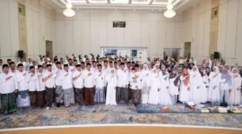 Kementerian Haji dan Umrah RI menyelenggarakan buka puasa bersama di Auditorium H.M. Rasjidi, Kantor Kemenhaj RI, Jakarta, Rabu (25/2/2025). (Foto: Kemenhaj)