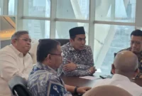 Direktorat Jenderal PE2HU Kemenhaj menerima kunjungan Sekretaris Kementerian Pariwisata di kantor pusat Jakarta, Jumat (20/2). (Foto: Kemenhaj)