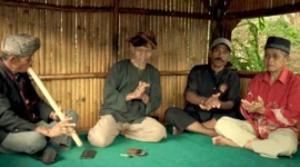 Tupai Janjang, pertunjukan Bakaba (bercerita) dari Silungkang, Nagari Tigo Koto Silungkang, Kecamatan Palembayan, Kabupaten Agam. (Foto: Ist)