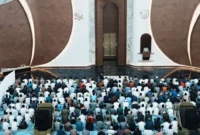 Menteri Agama (Menag) Nasaruddin Umar di Masjid Negara IKN, Jumat (20/2/2026). (Foto: Andi Ardiansyah Asdar/Kemenag)