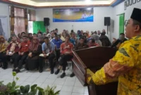 Wali Kota Padang Panjang Hendri Arnis membuka Musrenbang Kelurahan Balai-Balai, Kecamatan Padang Panjang Barat (PPB), Kamis (5/2/2026). (Foto: Kominfo Padang Panjang)