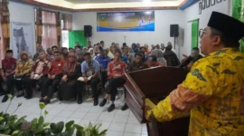 Wali Kota Padang Panjang Hendri Arnis membuka Musrenbang Kelurahan Balai-Balai, Kecamatan Padang Panjang Barat (PPB), Kamis (5/2/2026). (Foto: Kominfo Padang Panjang)