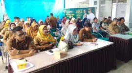 Kelurahan Ngalau, Kecamatan Padang Panjang Timur (PPT) menggelar Musrenbang di halaman kantor lurah setempat, Selasa (3/2/2026). (Foto: Kominfo Padang Panjang)