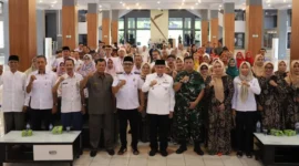 Wakil Wali Kota Padang, Maigus Nasir membuka Musrenbang Kecamatan Padang Selatan di Gedung Bagindo Aziz Chan Youth Center, Rabu (11/2/2026). (Foto: Prokopim Padang)