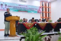 Sekda Kota Payakumbuh, Rida Ananda menghadiri Musrenbang Kecamatan Payakumbuh Timur Tahun Perencanaan 2027, di Aula SKB Kota Payakumbuh, Kamis (5/2/2026). (Foto: MC Payakumbuh)