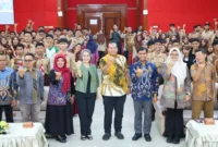 Wali Kota Pariaman, Yota Balad membuka kegiatan sosialisasi PMB ITPLN Tahun Akademik 2026/2027 di Aula Balai Kota Pariaman, Kamis (12/2/2026). (Foto: Kominfo Kota Pariaman)