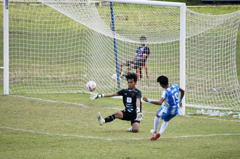 PSP Padang menang tipis 1-0 atas GMR FC di Stadion Utama Sumbar, Lubuk Alung, Kamis (5/2/2026). (Foto: Diskominfo Padang)