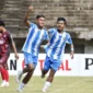 PSP Padang tampil superior saat menghadapi Gumarang FKNB pada laga pekan ke-6 lanjutan Liga 4 Sumbar di Stadion Utama Sumbar, Senin (9/2/2026). (Foto: Diskominfo Padang)