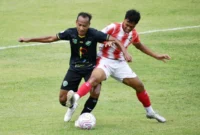 PSP Padang membungkam PSPP Padang Panjang dengan skor 3-2 pada Match Day ke-9 Liga 4 Sumbar di Stadion H. Agus Salim, Senin (16/2/2026). (Foto: Diskominfo Padang)