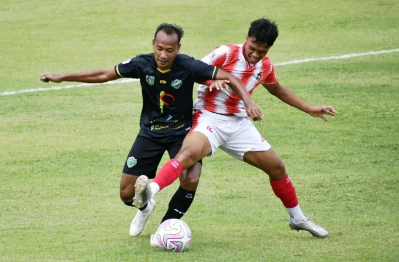 PSP Padang membungkam PSPP Padang Panjang dengan skor 3-2 pada Match Day ke-9 Liga 4 Sumbar di Stadion H. Agus Salim, Senin (16/2/2026). (Foto: Diskominfo Padang)