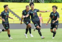 PSPP Padang Panjang harus mengakui keunggulan PSP Padang setelah takluk tipis 2-3 di laga pamungkas yang berlangsung di Stadion H. Agus Salim, Senin (16/2/2026). (Foto: Kominfo Padang Panjang)