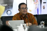 Analis Senior BI Sumbar, Rifat Pasha saat High Level Meeting TPID Kota Padang di Rumah Dinas Wali Kota, Selasa (10/2/2026). (Foto: Diskominfo Padang)