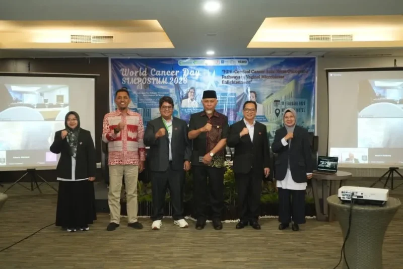 dr. Syamel Muhammad, SpOG, Subsp. Onk (K) resmi dilantik sebagai Ketua YKI Cabang Koordinator Sumbar) periode 2026–2031. (Foto: ADPSB)