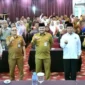 Pj Sekda Kota Padang, Raju Minropa membuka Pelatihan MoT Pesantren Ramadan Tingkat Kota Padang Tahun 1447 H/2026 di Hotel Rangkayo Basa, Selasa (3/2/2026). (Foto: Prokopim Padang)