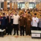 Wali Kota Padang, Fadly Amran menghadiri kegiatan Pembinaan Iman Siswa-Siswi Kristen Tahun 2026 di Gedung Bagindo Aziz Chan Youth Center, Senin (23/2/2026). (Foto: Prokopim Padang)