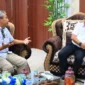 Bupati Padang Pariaman, John Kenedy Azis menerima kunjungan audiensi dari PLN Indonesia Power di Kantor Bupati, Kamis (5/2/2026). (Foto: Kominfo Padang Pariaman)