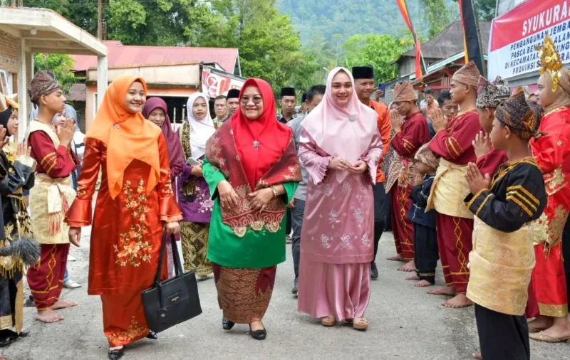 TK Kembang Melati di Jorong Sungai Rangeh, Nagari Bayua, Kecamatan Tanjung Raya, Kabupaten Agam, resmi dibuka pada Minggu (1/2). (Foto: AMC)