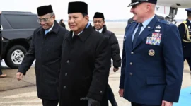 Menteri ESDM Bahlil Lahadalia mendampingi Presiden Prabowo Subianto bertemu Presiden AS Donald Trump di Washington. (Foto: Kementerian ESDM)