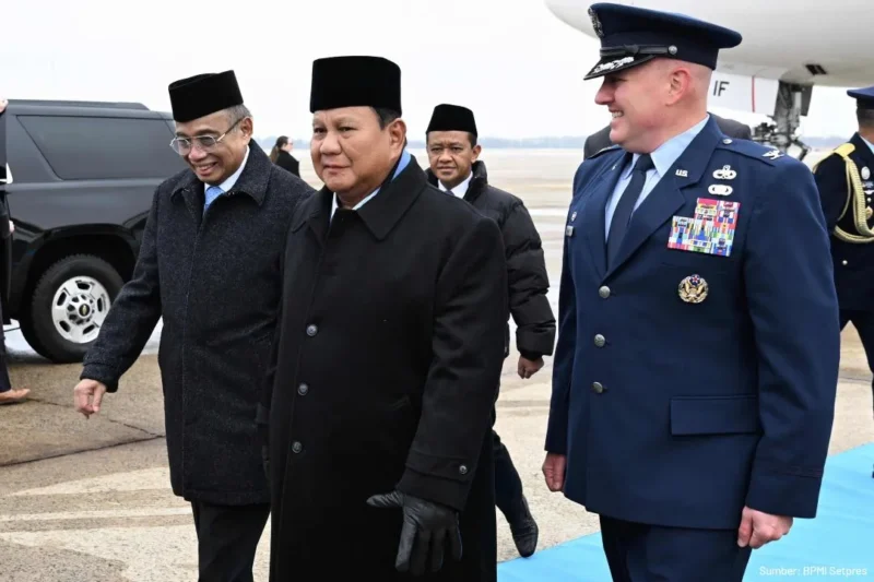 Menteri ESDM Bahlil Lahadalia mendampingi Presiden Prabowo Subianto bertemu Presiden AS Donald Trump di Washington. (Foto: Kementerian ESDM)