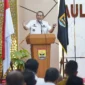 Wali Kota Pariaman Yota Balad membuka Forum Konsultasi Publik Rancangan Awal Ranwal RKPD Kota Pariaman Tahun 2027 di Aula Balaikota Pariaman, Rabu (11/2/2026). (Foto: Kominfo Kota Pariaman)
