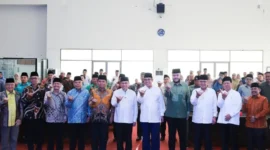 Wali Kota Padang, Fadly Amran membuka Raker LPTQ Tingkat Kota Padang di Ruang Bagindo Aziz Chan, Balai Kota Padang, Aie Pacah, Sabtu (14/2/2026). (Foto: Prokopim Padang)