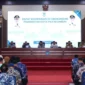 Wali Kota Payakumbuh Zulmaeta memimpin rapat koordinasi pejabat Pemko di Aula Josrizal Zein, Balai Kota Payakumbuh, Kamis (19/2/2026). (Foto: MC Payakumbuh)