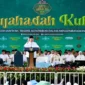 Presiden Prabowo Subianto saat menghadiri Mujahadah Kubro Satu Abad NU di Stadion Gajayana, Kota Malang, Jawa Timur, Minggu (8/2/2026). (Foto: BPMI Setpres)