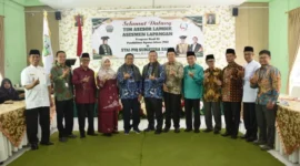 Wakil Wali Kota Padang Maigus Nasir menghadiri asesmen lapangan Prodi S-1 PAI STAI-PIQ Sumbar di Aula Kampus STAI-PIQ Sumbar, Jumat (20/2/2026). (Foto: Prokopim Padang)