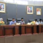 Sosialisasi Mekanisme Pokir DPRD di Ruang Sidang Utama Lantai II Gedung DPRD Padang, Kamis (19/2/2026).