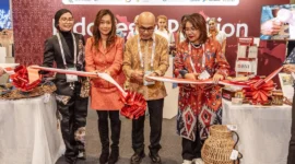 Kementerian Perdagangan (Kemendag) RI memfasilitasi UMKM Perempuan Indonesia tampil di Spring Fair 2026, Birmingham, Inggris pada 1–4 Februari 2026. (Foto: Kemendag)