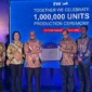 Perayaan pencapaian produksi 1 juta unit oleh PT TVS Motor Company Indonesia di Karawang, Rabu (18/2). (Foto: Kemenperin)
