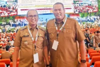 Wali Kota Pariaman Yota Balad mengikuti Rakornas Pemerintah Pusat dan Daerah Tahun 2026 di Sentul International Convention Center (SICC), Kabupaten Bogor, Provinsi Jawa Barat, Senin (2/2/2026). (Foto: Kominfo Kota Pariaman)